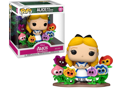 اکشن فیگور 9 سانتی فانکو پاپ آلیس در میان گل ها مدل Funko POP - Deluxe - Disney - Alice in Wonderland - Alice with Flowers _اسباب بازی